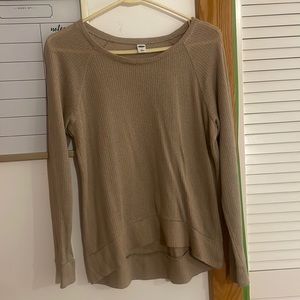 Tan light sweater